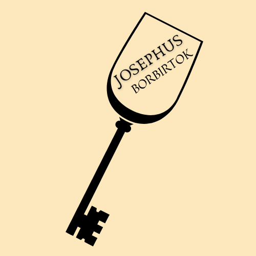 Josephus Borbirtok poharas logó